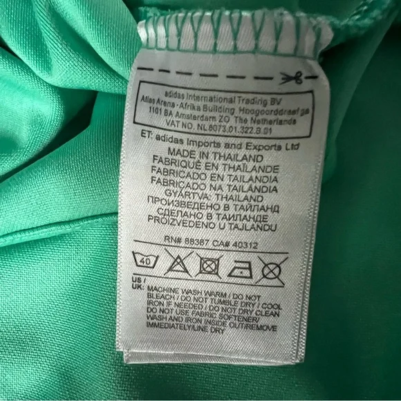 Adidas Real Madrid UCL 2019/20 EU Training Top, Sz S in Mint Green - Picture 15 of 15